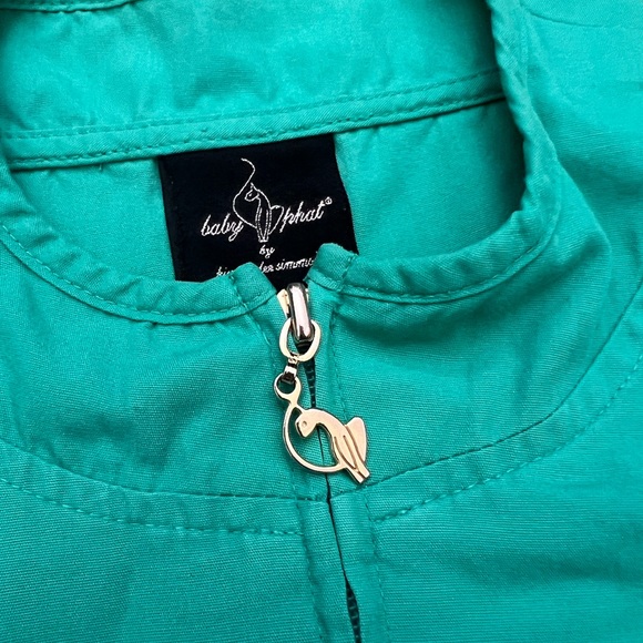 Vintage Baby Phat Lightweight Green Jacket Size Small - Picture 2 of 9